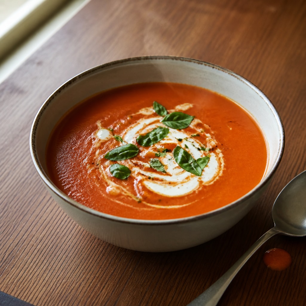 Creamy Tomato Basil Soup