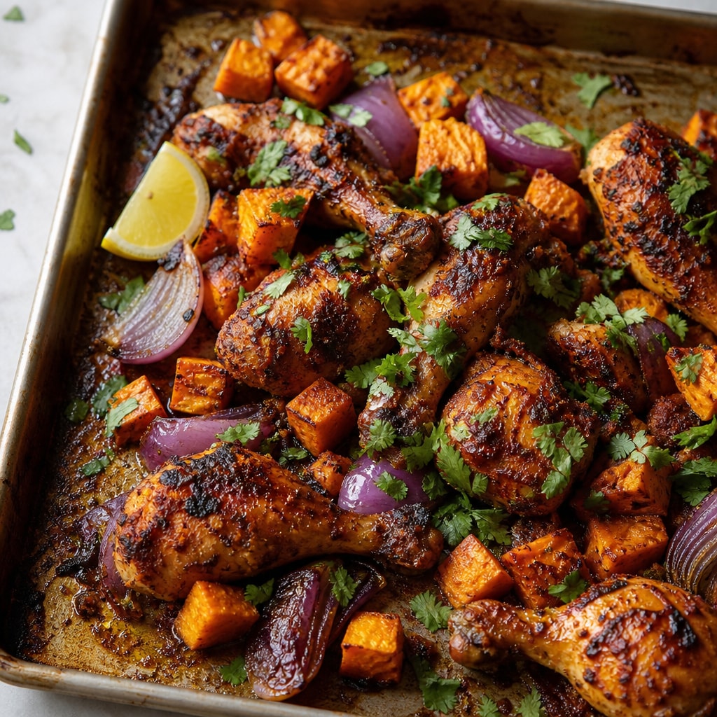 Sheet-Pan Harissa Chicken